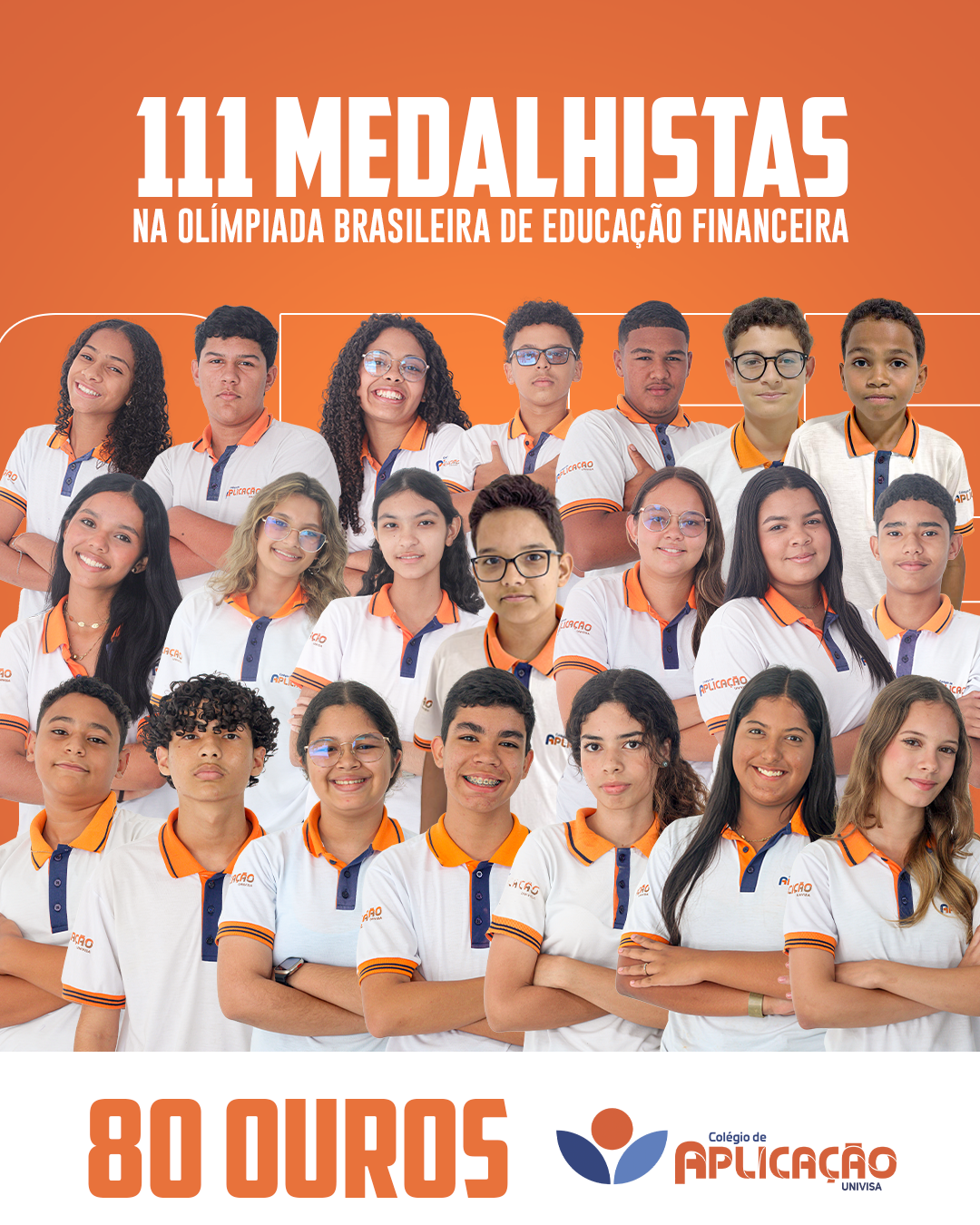 Educação Financeira como diferencial: Colégio de Aplicação conquista111 medalhas em olimpíada nacional.